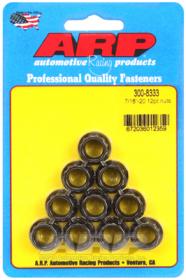 ARP 12-Point Nuts, Black Oxide, 7/16